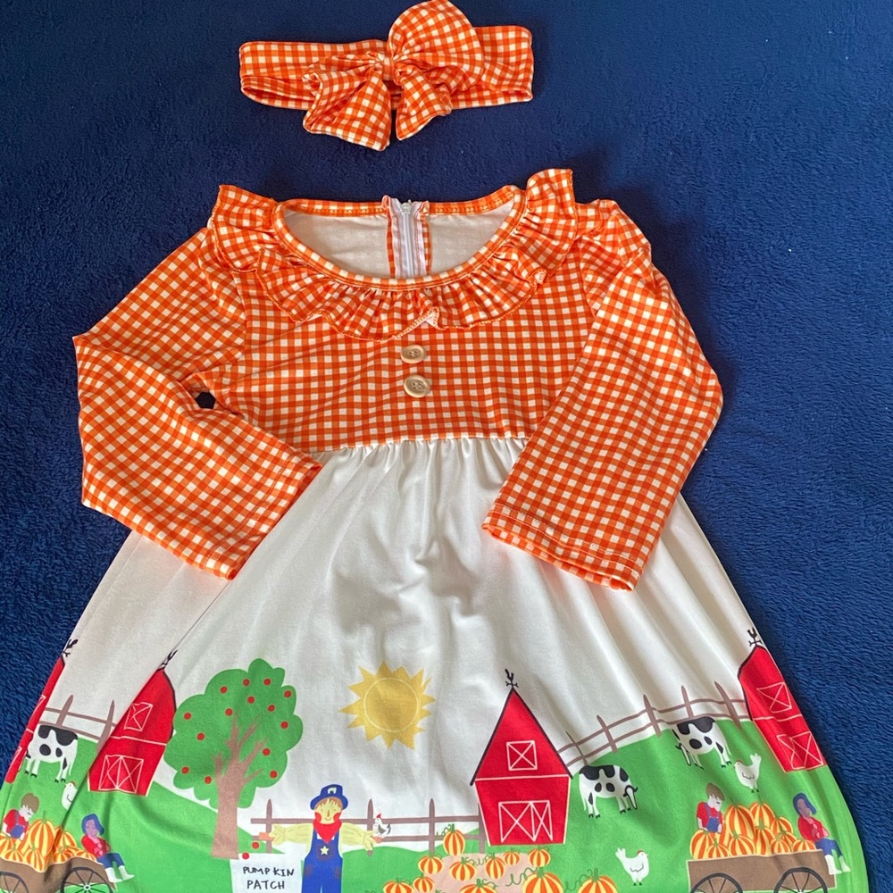 Boutique toddler dress